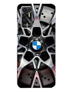 Чехол для TECNO Pova 2 (LE7n) с картинкой «BMW — деталь диска»