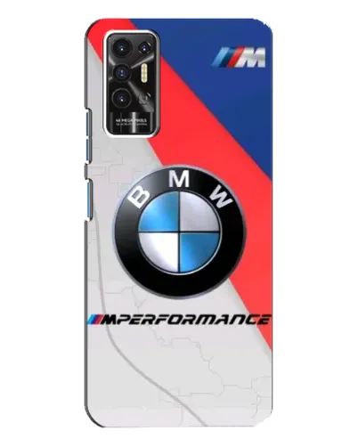 Чехол для TECNO Pova 2 (LE7n) с картинкой «BMW Performance стиль»