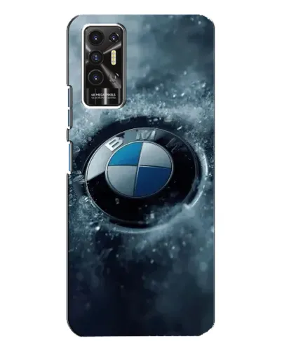 Чехол для TECNO Pova 2 (LE7n) с картинкой «Логотип BMW — лед» Чехол для TECNO Pova 2 (LE7n) с картинкой «Логотип BMW — лед»