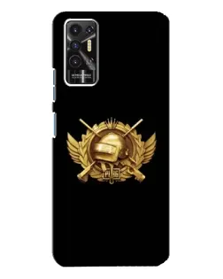Чехол для TECNO Pova 2 (LE7n) с картинкой «PUBG — оранжевый градиент» Чехол для TECNO Pova 2 (LE7n) с картинкой «PUBG — оранжевый градиент»