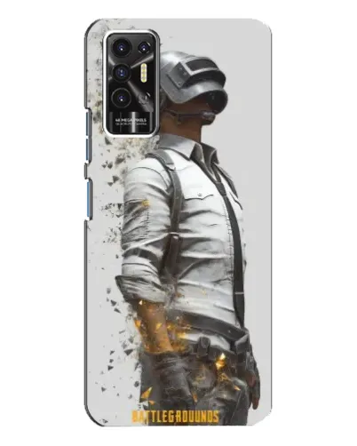 Чехол для TECNO Pova 2 (LE7n) с картинкой «PUBG — боец в пыли» Чехол для TECNO Pova 2 (LE7n) с картинкой «PUBG — боец в пыли»