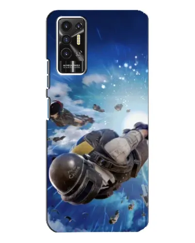 Чехол для TECNO Pova 2 (LE7n) с картинкой «Десант PUBG — прыжок» Чехол для TECNO Pova 2 (LE7n) с картинкой «Десант PUBG — прыжок»
