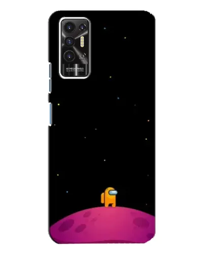 Чехол для TECNO Pova 2 (LE7n) с картинкой «Одинокий герой на планете» Чехол для TECNO Pova 2 (LE7n) с картинкой «Одинокий герой на планете»