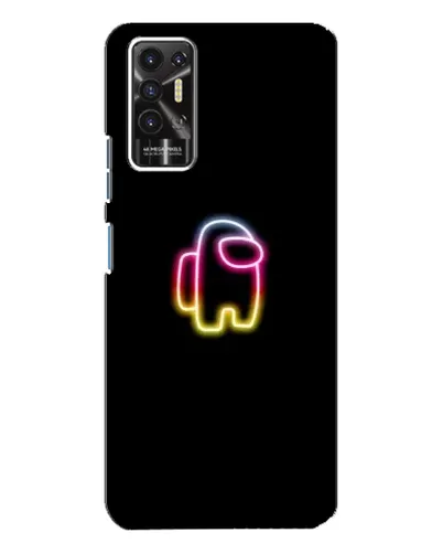 Чехол для TECNO Pova 2 (LE7n) с картинкой «Among Us градиент» Чехол для TECNO Pova 2 (LE7n) с картинкой «Among Us градиент»