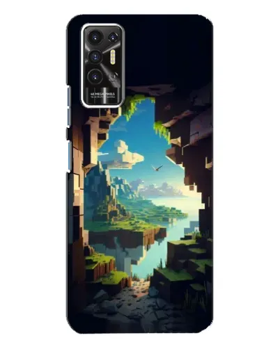 Чохол для TECNO Pova 2 (LE7n) з картинкою «Вид з печери» Чохол для TECNO Pova 2 (LE7n) з картинкою «Вид з печери»