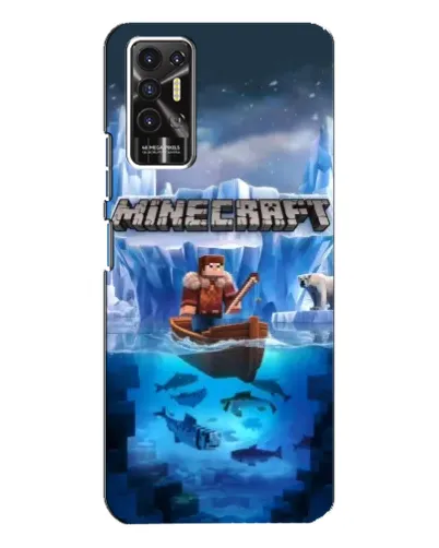Чохол для TECNO Pova 2 (LE7n) з картинкою «Minecraft льодянийсвіт» Чохол для TECNO Pova 2 (LE7n) з картинкою «Minecraft льодянийсвіт»