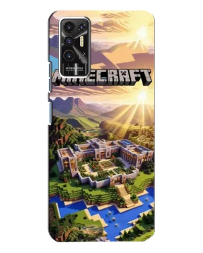 Чохол для TECNO Pova 2 (LE7n) з картинкою «Minecraft панорама» Чохол для TECNO Pova 2 (LE7n) з картинкою «Minecraft панорама»