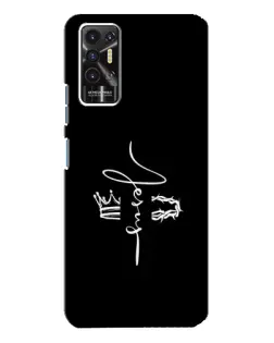 Чехол для TECNO Pova 2 (LE7n) с картинкой «Король Славы Jesus»