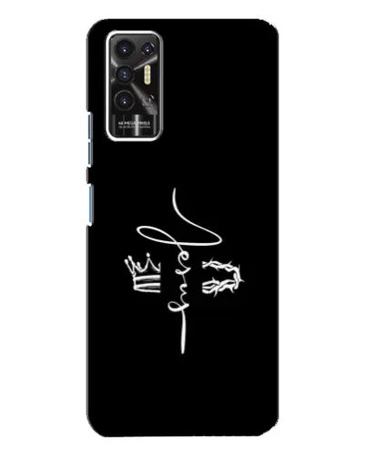 Чехол для TECNO Pova 2 (LE7n) с картинкой «Король Славы Jesus»