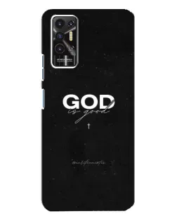 Чехол для TECNO Pova 2 (LE7n) с картинкой «GOD — Бог над всем»
