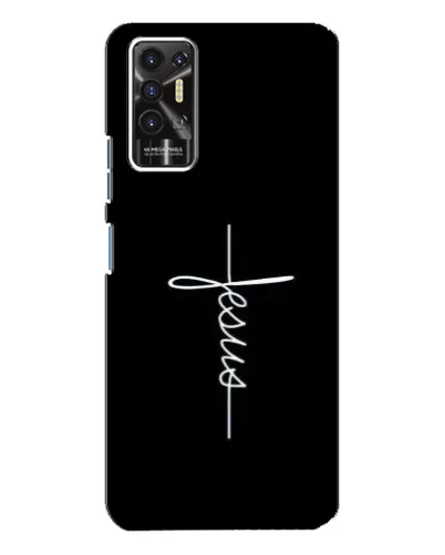 Чехол для TECNO Pova 2 (LE7n) с картинкой «Тонкая линия веры»