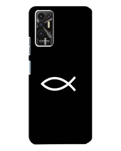 Чехол для TECNO Pova 2 (LE7n) с картинкой «Символ рыбы Jesus» Чехол для TECNO Pova 2 (LE7n) с картинкой «Символ рыбы Jesus»