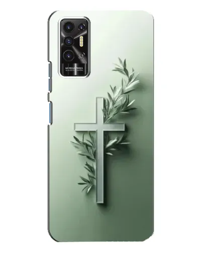 Чехол для TECNO Pova 2 (LE7n) с картинкой «Оливковая ветвь» Чехол для TECNO Pova 2 (LE7n) с картинкой «Оливковая ветвь»