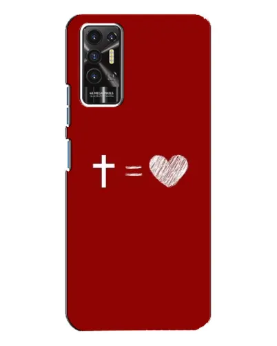 Чехол для TECNO Pova 2 (LE7n) с картинкой «Уравнение любви» Чехол для TECNO Pova 2 (LE7n) с картинкой «Уравнение любви»