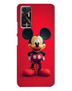 Чехол для TECNO Pova 2 (LE7n) с картинкой «Mickey в полный рост»