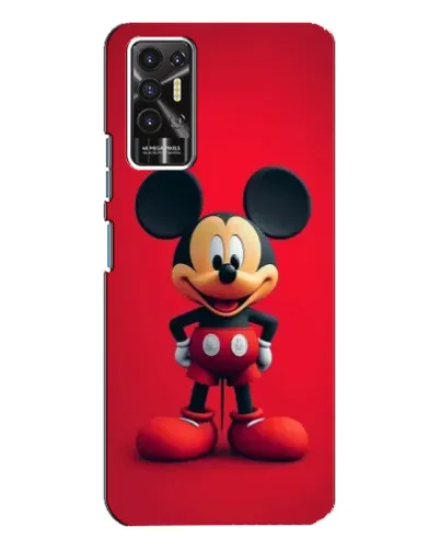 Чехол для TECNO Pova 2 (LE7n) с картинкой «Mickey в полный рост»