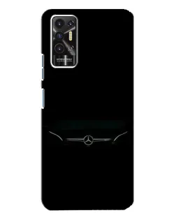 Чехол для TECNO Pova 2 (LE7n) с картинкой «Mercedes Stealth Look»