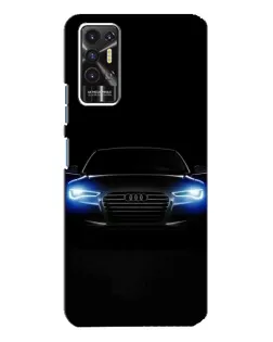 Чехол для TECNO Pova 2 (LE7n) с картинкой «Audi в неоне» Чехол для TECNO Pova 2 (LE7n) с картинкой «Audi в неоне»