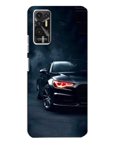 Чехол для TECNO Pova 2 (LE7n) с картинкой «Audi — хищный взгляд»