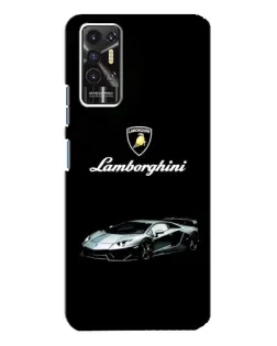 Чехол для TECNO Pova 2 (LE7n) с картинкой «Логотип Lamborghini классика» Чехол для TECNO Pova 2 (LE7n) с картинкой «Логотип Lamborghini классика»