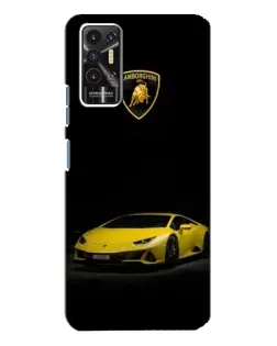 Чехол для TECNO Pova 2 (LE7n) с картинкой «Lamborghini желтый акцент» Чехол для TECNO Pova 2 (LE7n) с картинкой «Lamborghini желтый акцент»
