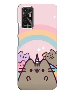 Чохол для TECNO Pova 2 (LE7n) з картинкою «Єдиноріг Pusheen» Чохол для TECNO Pova 2 (LE7n) з картинкою «Єдиноріг Pusheen»
