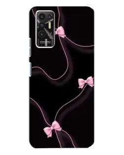 Чехол для TECNO Pova 2 (LE7n) с картинкой «Розовые ленты» Чехол для TECNO Pova 2 (LE7n) с картинкой «Розовые ленты»