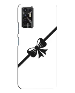 Чехол для TECNO Pova 2 (LE7n) с картинкой «Диагональный бант» Чехол для TECNO Pova 2 (LE7n) с картинкой «Диагональный бант»