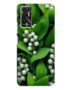 Чехол для TECNO Pova 2 (LE7n) с картинкой «Ландыши в зелени»