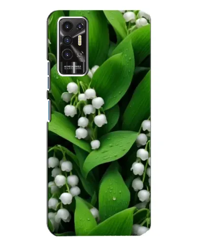 Чехол для TECNO Pova 2 (LE7n) с картинкой «Ландыши в зелени»
