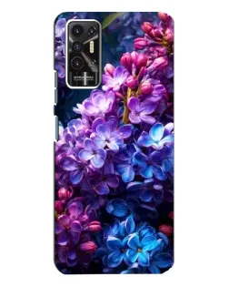 Чехол для TECNO Pova 2 (LE7n) с картинкой «Сиреневый цвет»