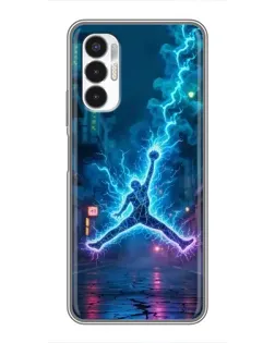 Чехол для TECNO POVA 3 (LF7n) с картинкой «Jordan Gold Jumpman» Чехол для TECNO POVA 3 (LF7n) с картинкой «Jordan Gold Jumpman»