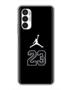 Чехол для TECNO POVA 3 (LF7n) с картинкой «Jordan Flight 23» Чехол для TECNO POVA 3 (LF7n) с картинкой «Jordan Flight 23»