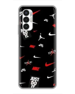 Чехол для TECNO POVA 3 (LF7n) с картинкой «Nike Mix Pattern» Чехол для TECNO POVA 3 (LF7n) с картинкой «Nike Mix Pattern»