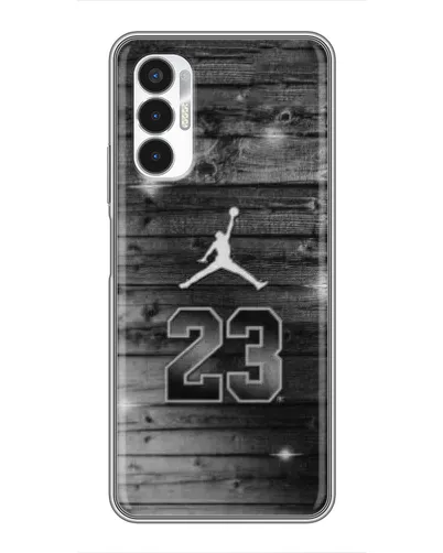 Чехол для TECNO POVA 3 (LF7n) с картинкой «Jordan Carbon 23»