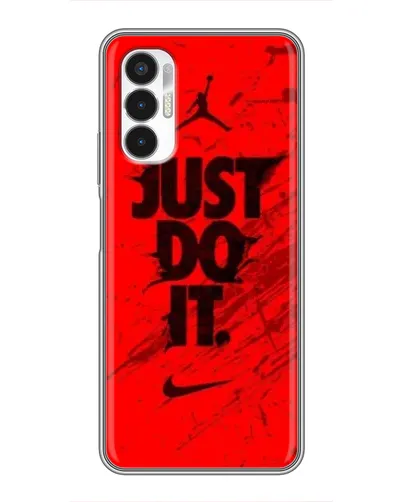 Чехол для TECNO POVA 3 (LF7n) с картинкой «Nike Just Do It»
