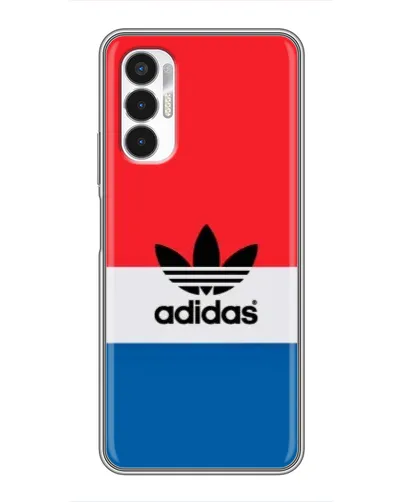 Чехол для TECNO POVA 3 (LF7n) с картинкой «Ретро блоки Adidas» Чехол для TECNO POVA 3 (LF7n) с картинкой «Ретро блоки Adidas»