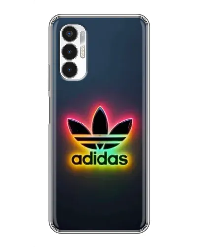 Чехол для TECNO POVA 3 (LF7n) с картинкой «Неоновый Adidas» Чехол для TECNO POVA 3 (LF7n) с картинкой «Неоновый Adidas»