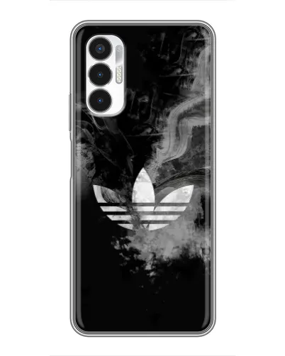 Чехол для TECNO POVA 3 (LF7n) с картинкой «Абстрактный дым Adidas» Чехол для TECNO POVA 3 (LF7n) с картинкой «Абстрактный дым Adidas»