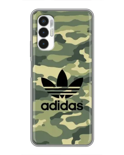 Чехол для TECNO POVA 3 (LF7n) с картинкой «Милитари стиль Adidas» Чехол для TECNO POVA 3 (LF7n) с картинкой «Милитари стиль Adidas»