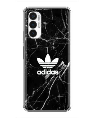 Чехол для TECNO POVA 3 (LF7n) с картинкой «Белый мрамор Adidas» Чехол для TECNO POVA 3 (LF7n) с картинкой «Белый мрамор Adidas»