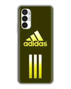 Чехол для TECNO POVA 3 (LF7n) с картинкой «Оливковый градиент Adidas»