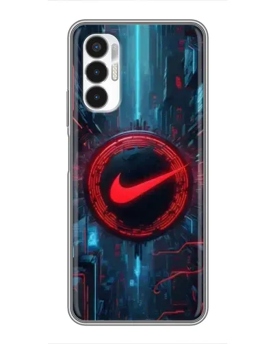 Чехол для TECNO POVA 3 (LF7n) с картинкой «Техногенный стиль Nike» Чехол для TECNO POVA 3 (LF7n) с картинкой «Техногенный стиль Nike»