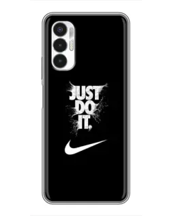 Чехол для TECNO POVA 3 (LF7n) с картинкой «Текстовый принт Nike» Чехол для TECNO POVA 3 (LF7n) с картинкой «Текстовый принт Nike»