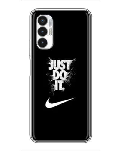 Чехол для TECNO POVA 3 (LF7n) с картинкой «Текстовый принт Nike» Чехол для TECNO POVA 3 (LF7n) с картинкой «Текстовый принт Nike»