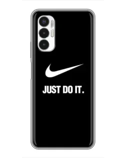 Чехол для TECNO POVA 3 (LF7n) с картинкой «Классический принт Nike» Чехол для TECNO POVA 3 (LF7n) с картинкой «Классический принт Nike»