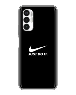 Чехол для TECNO POVA 3 (LF7n) с картинкой «Минимализм от Nike» Чехол для TECNO POVA 3 (LF7n) с картинкой «Минимализм от Nike»