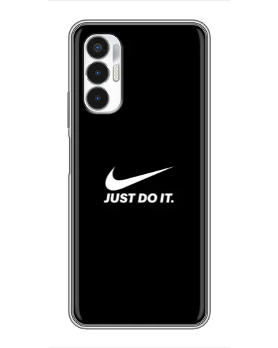 Чехол для TECNO POVA 3 (LF7n) с картинкой «Минимализм от Nike» Чехол для TECNO POVA 3 (LF7n) с картинкой «Минимализм от Nike»