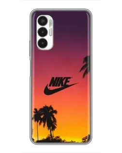 Чехол для TECNO POVA 3 (LF7n) с картинкой «Nike на закате солнца» Чехол для TECNO POVA 3 (LF7n) с картинкой «Nike на закате солнца»