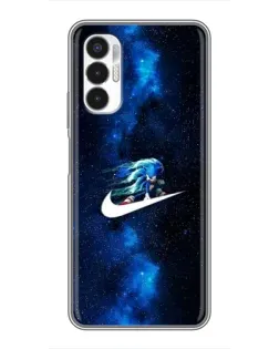 Чехол для TECNO POVA 3 (LF7n) с картинкой «Звездный путь Nike» Чехол для TECNO POVA 3 (LF7n) с картинкой «Звездный путь Nike»